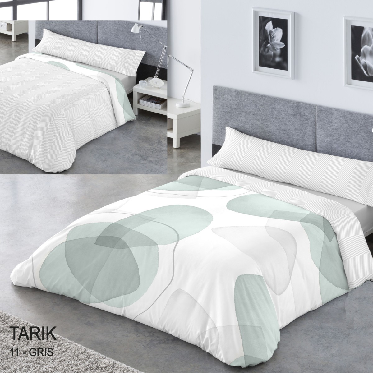 Funda nórdica reversible TARIK Catotex - Dormitorio - Luna Textil